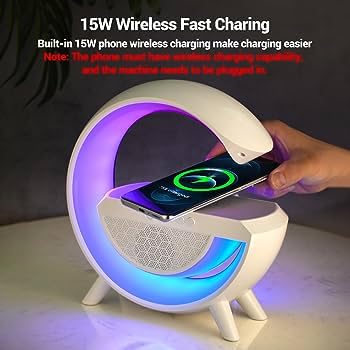 Bluetooth Wireless Charging LED RGB Convenient Mobile Charging