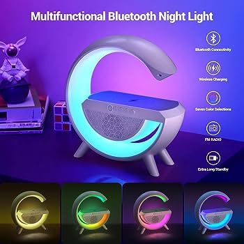 Bluetooth Wireless Charging LED RGB Convenient Mobile Charging